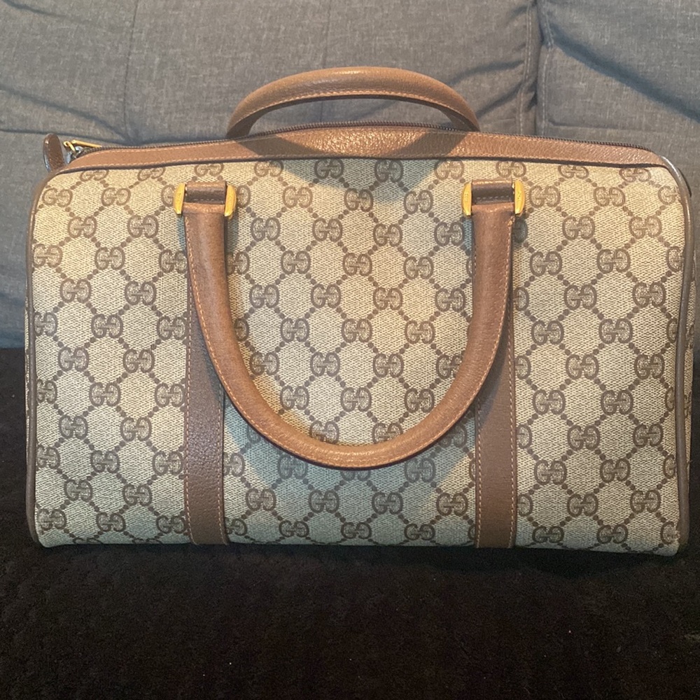 SOLD!!   Beautiful Gucci vintage Boston bag - Picture 3 of 10